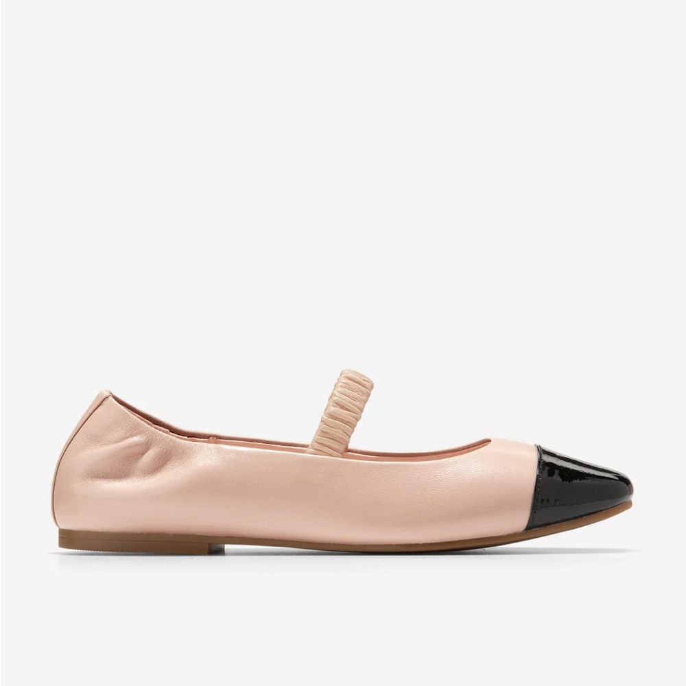 Cole Haan Women's Pink and Black Flats - Picture 2 of 7